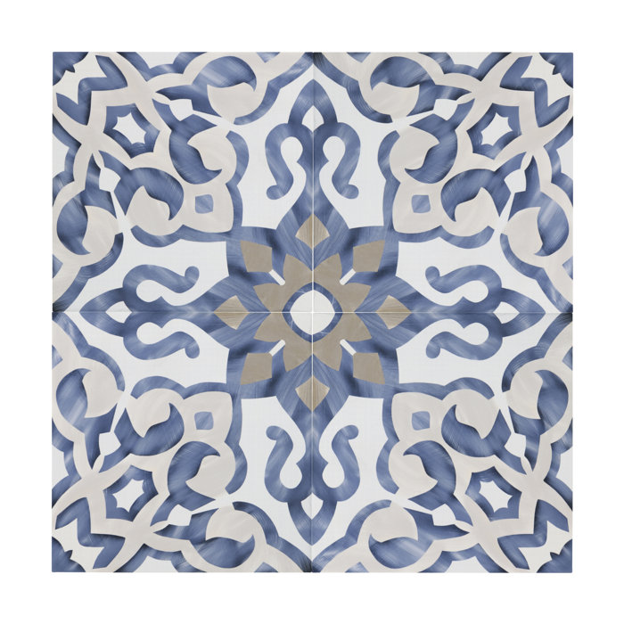 Bedrosians Carrelage mural espagnol 10 po x 10 po en porcelaine Villa Azul et Commentaires Bedrosians Carrelage mural espagnol 10 po x 10 po en porcelaine Villa Azul et Commentaires